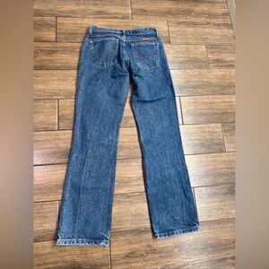 Wrangler Women’s FR Jeans  3/4X32 Blue Denim Work Pants Flame Resistant